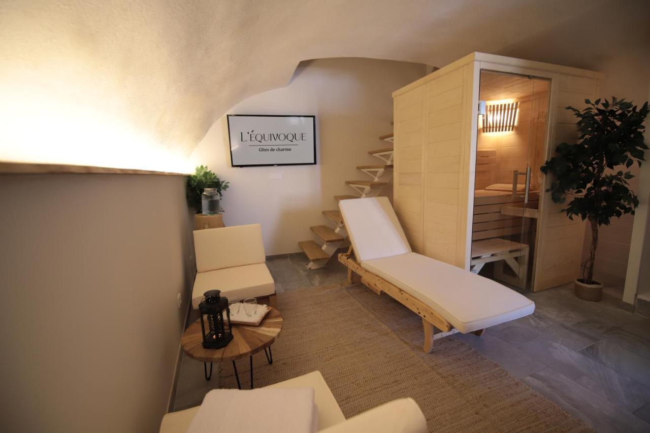 Gite De Charme Haut De Gamme Avec Jacuzzi Et Sauna Privatifs Donzère Exterior foto